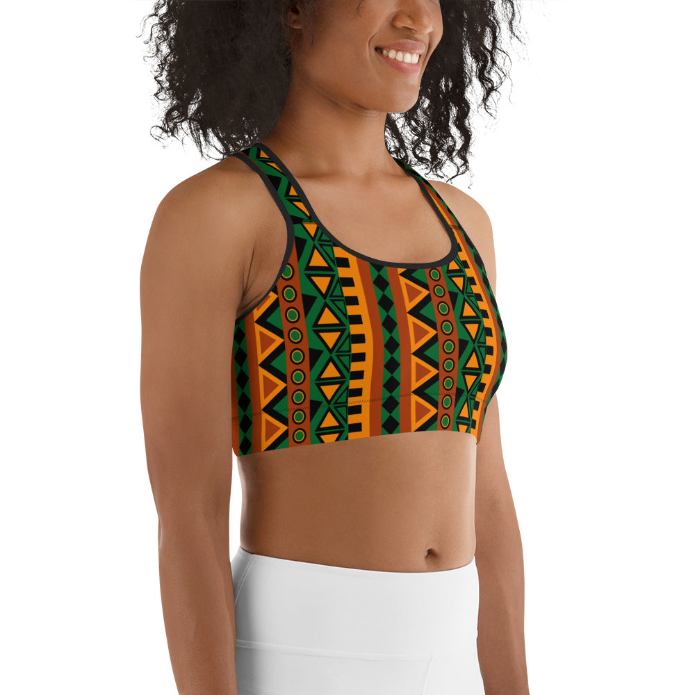Mzansi Sports Bra studio product view