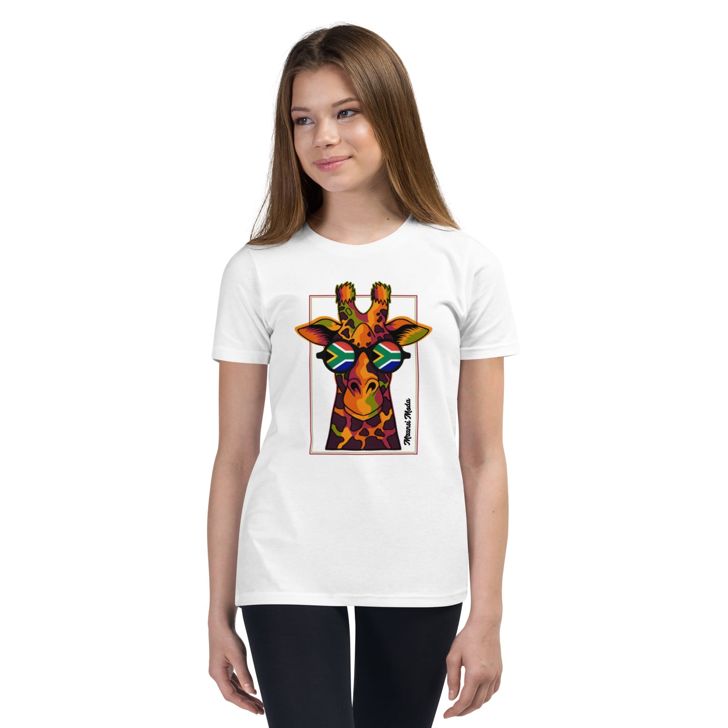 Mzanzi Moda SA Giraffe Short Sleeve T