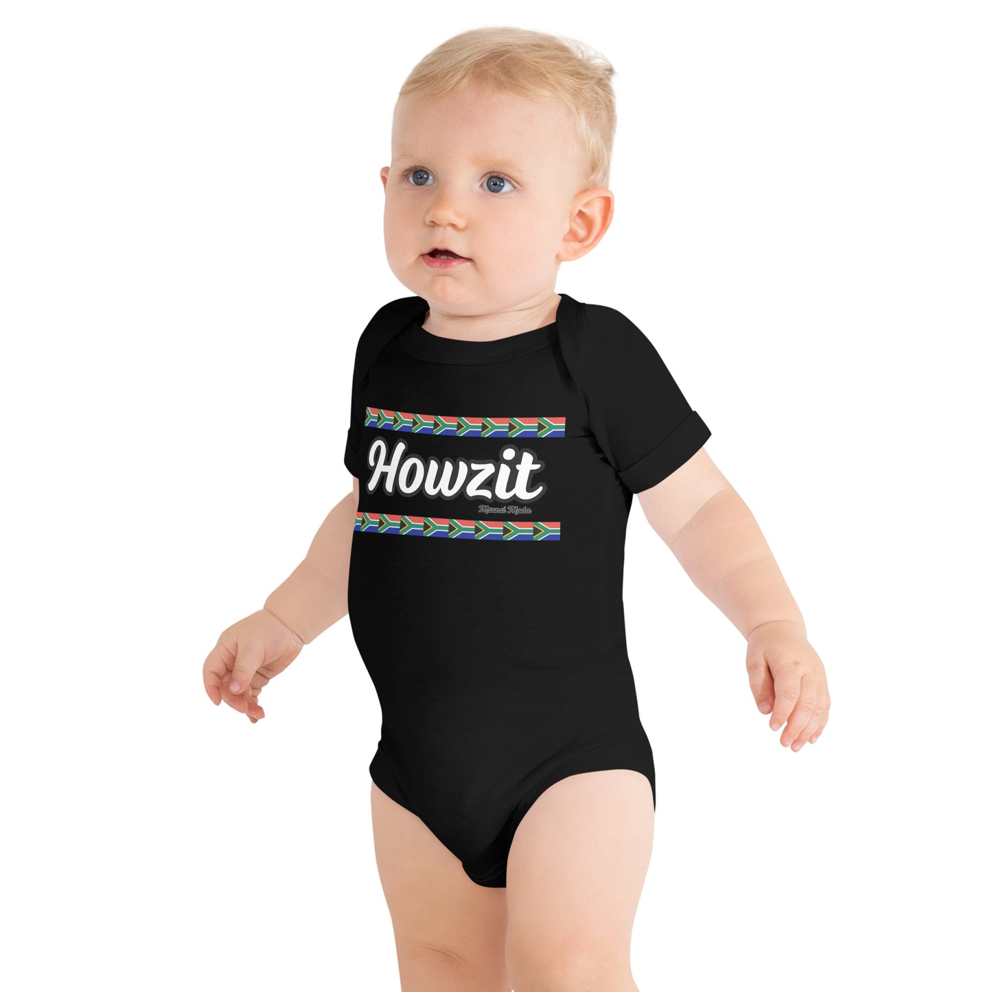 Howzit Baby short sleeve one piece