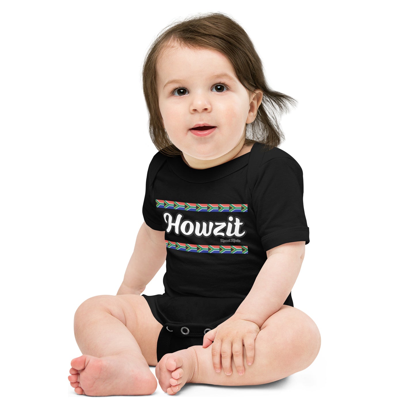 Howzit Baby short sleeve one piece