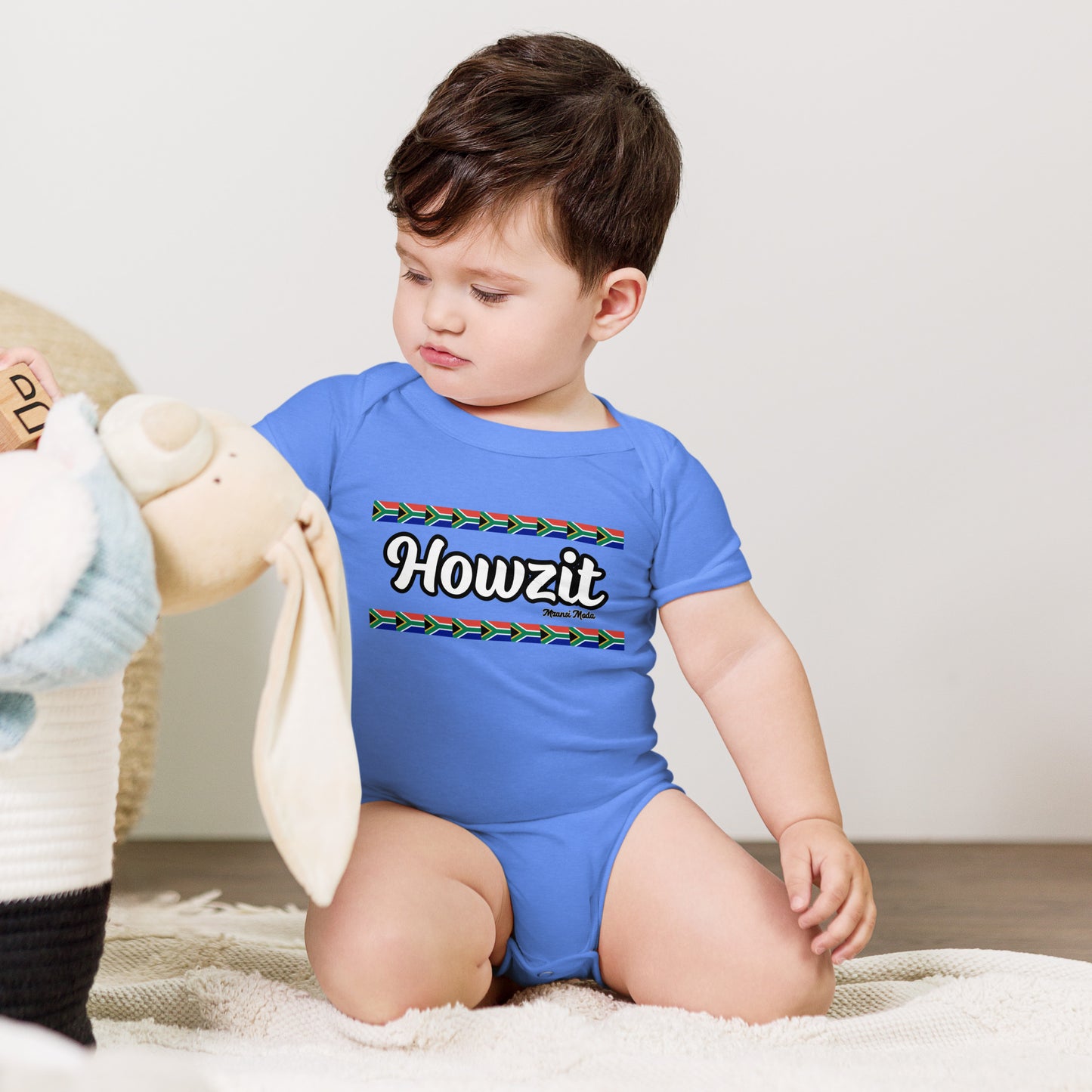 Howzit Baby short sleeve one piece