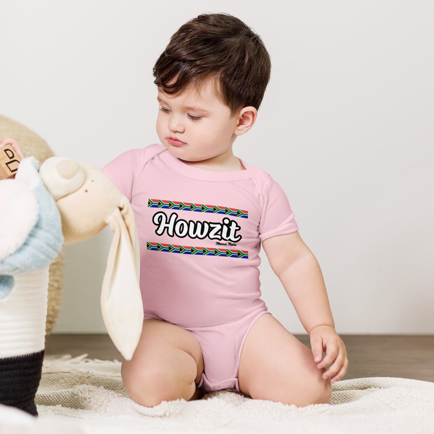 Howzit Baby short sleeve one piece