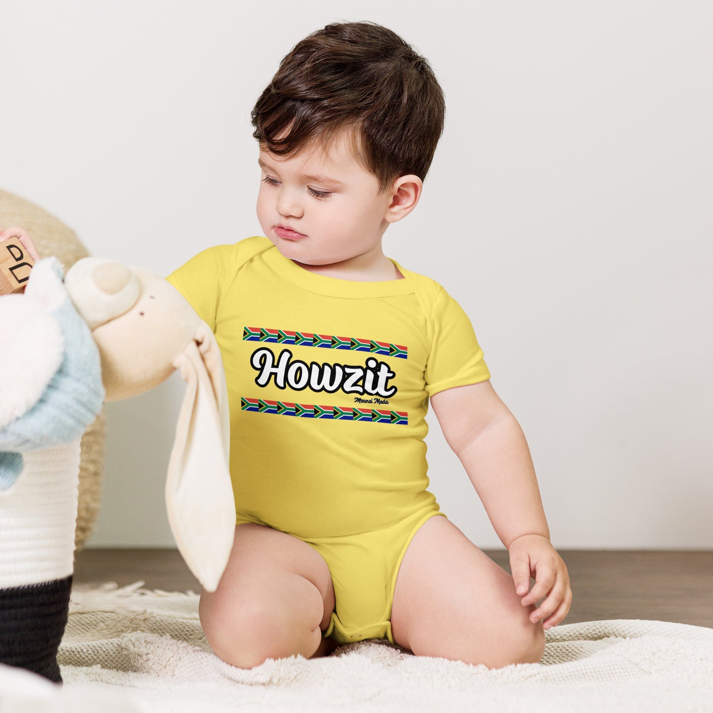 Howzit Baby short sleeve one piece