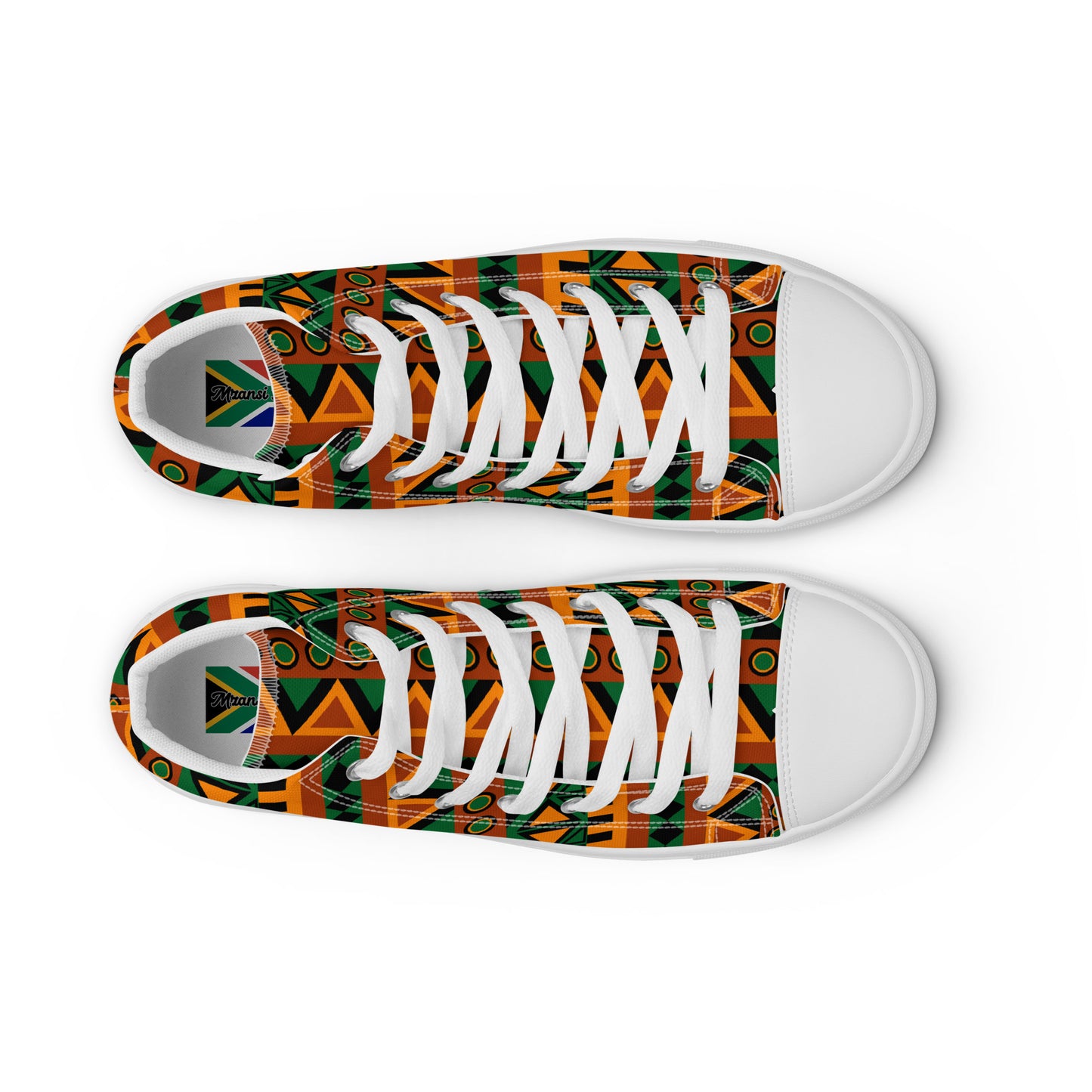 Mzansi Men’s high top canvas shoes