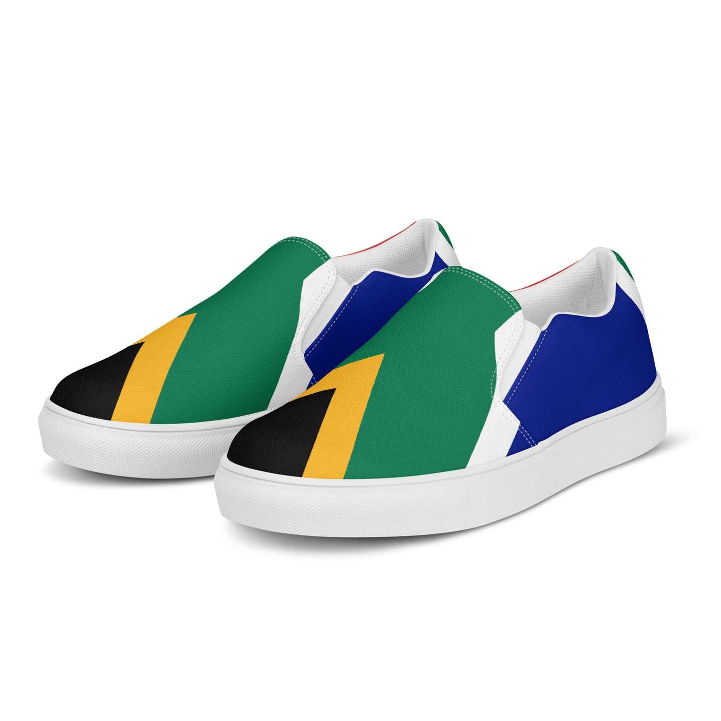 SA Flag Men’s slip-on canvas shoes