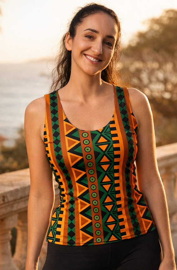 Mzansi Tank Top street shot
