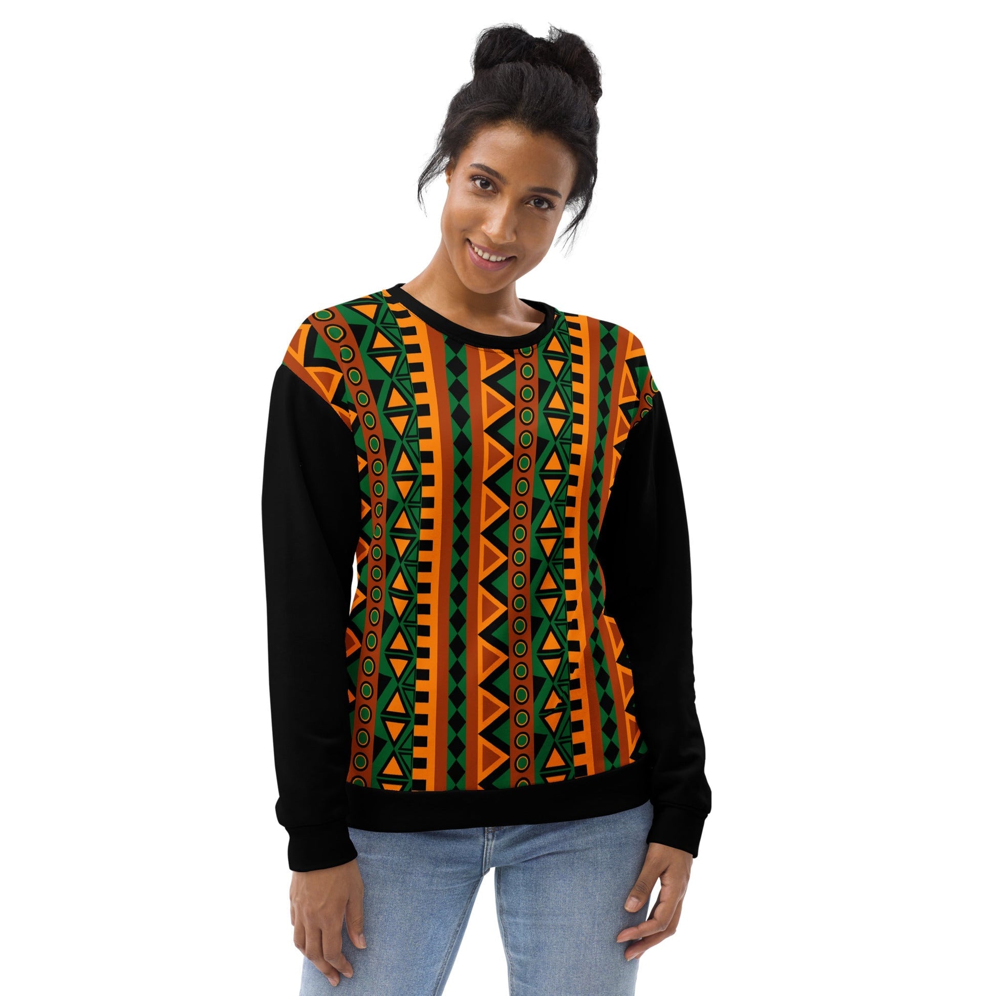 Mzansi Unisex Sweatshirt studio product view