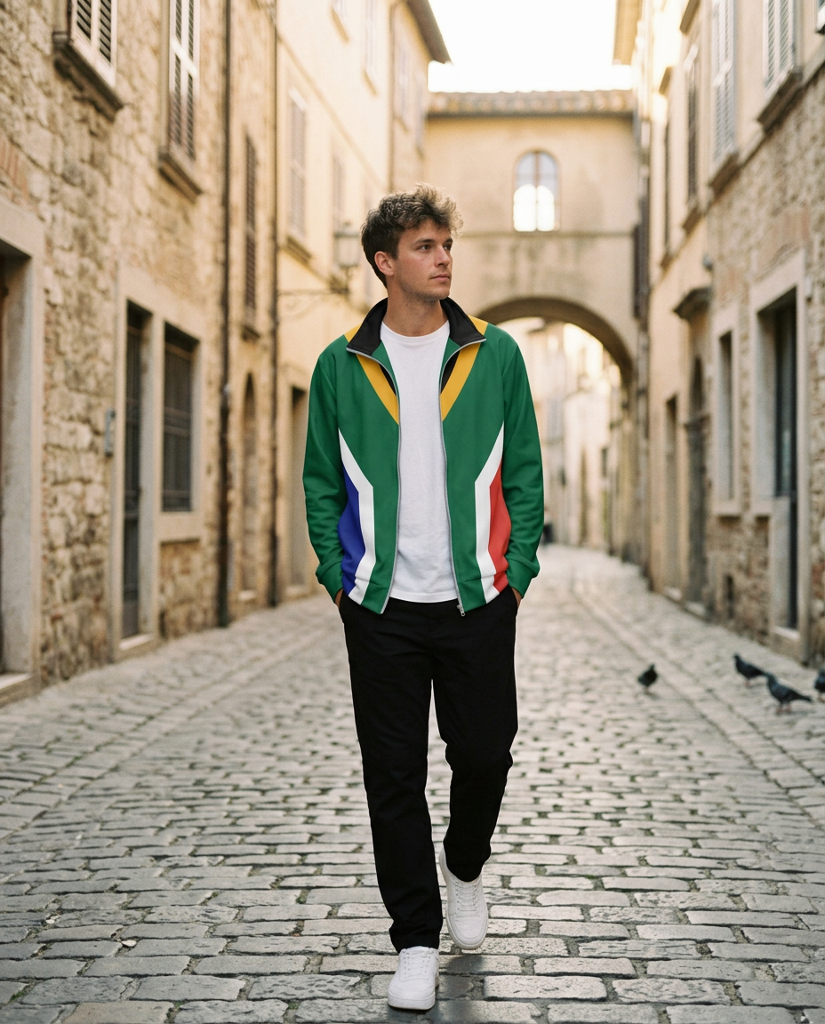 SA Flag Track Jacket lifestyle hero