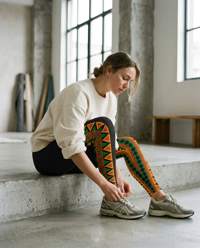 Mzansi sports leggings lifestyle view