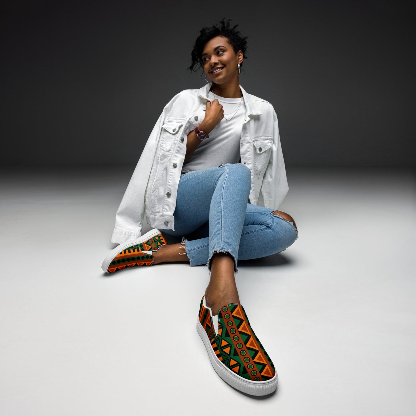 Mzansi Women’s slip-on canvas shoes