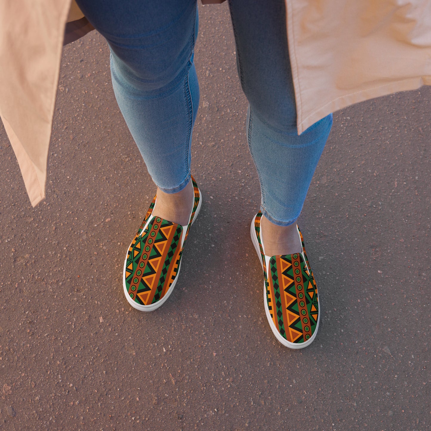 Mzansi Women’s slip-on canvas shoes