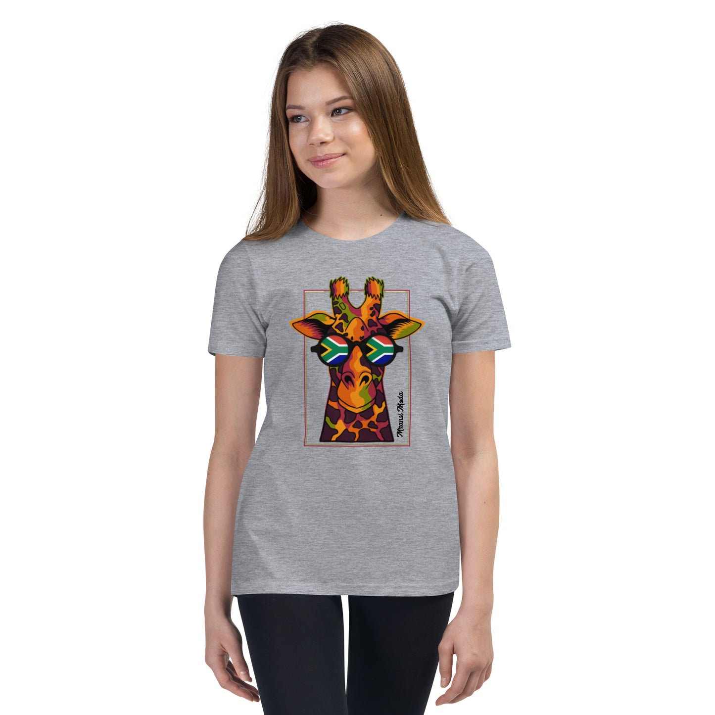 Mzanzi Moda SA Giraffe Short Sleeve T