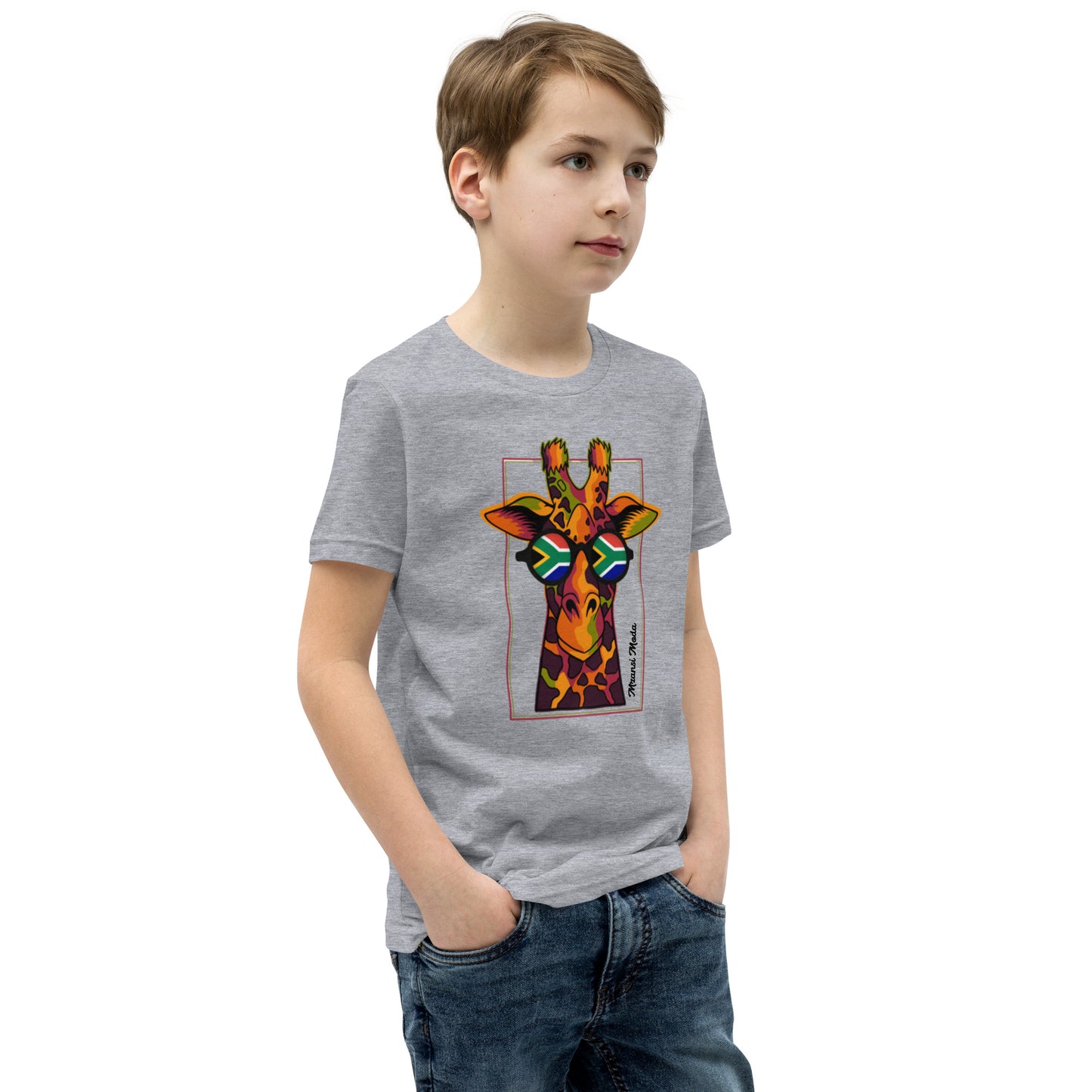 Mzanzi Moda SA Giraffe Short Sleeve T