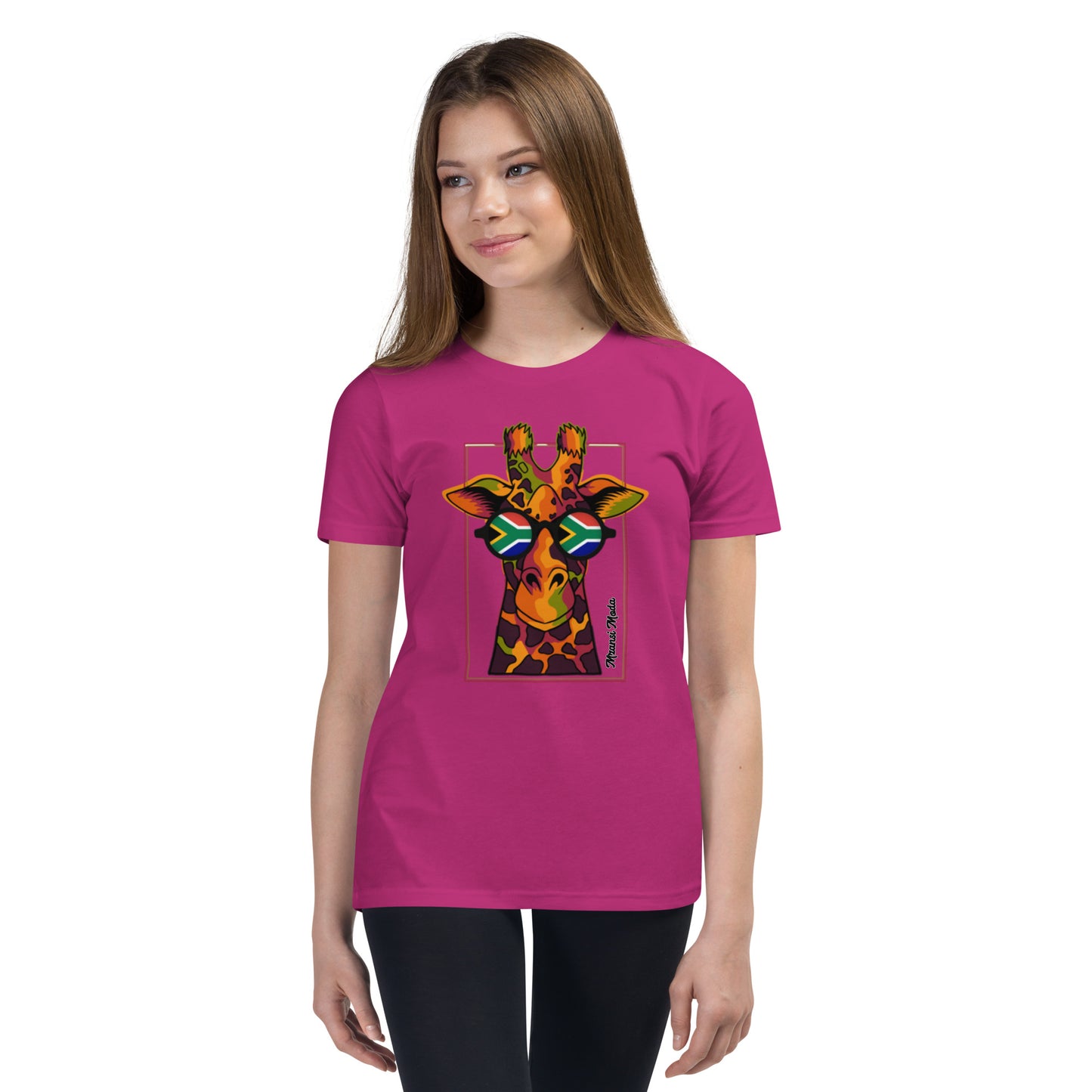 Mzanzi Moda SA Giraffe Short Sleeve T