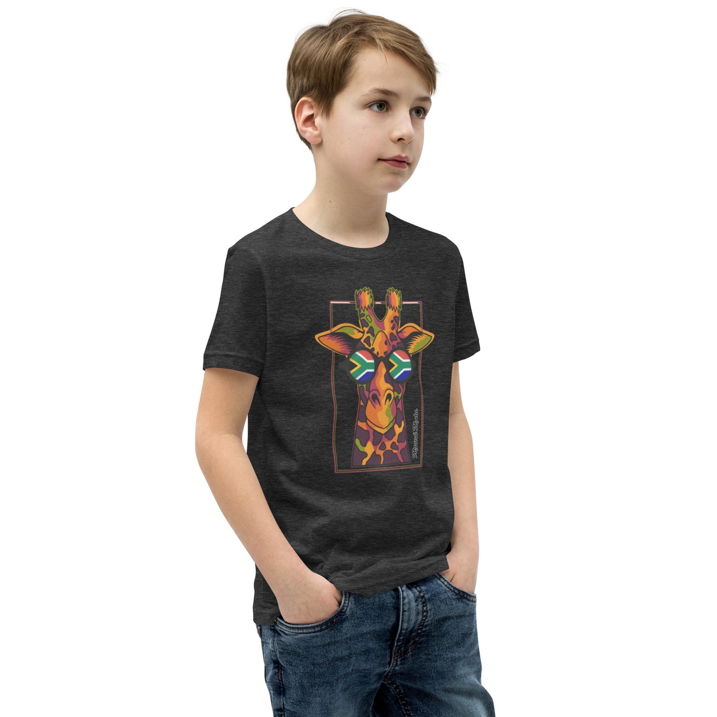 Mzanzi Moda SA Giraffe Short Sleeve T