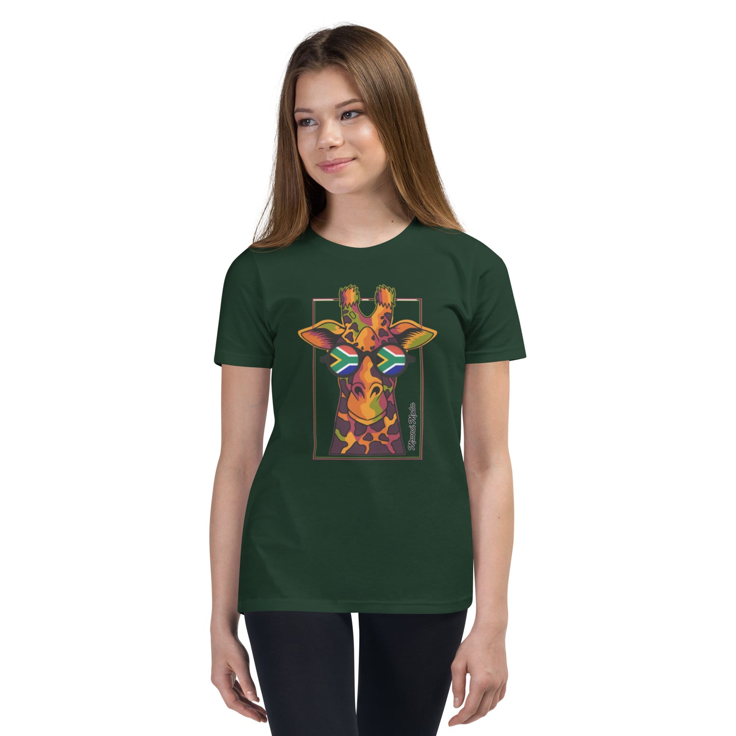 Mzanzi Moda SA Giraffe Short Sleeve T