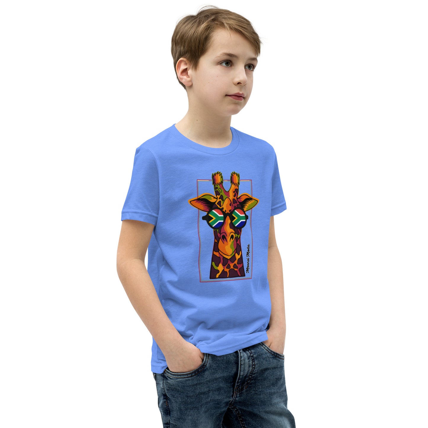 Mzanzi Moda SA Giraffe Short Sleeve T