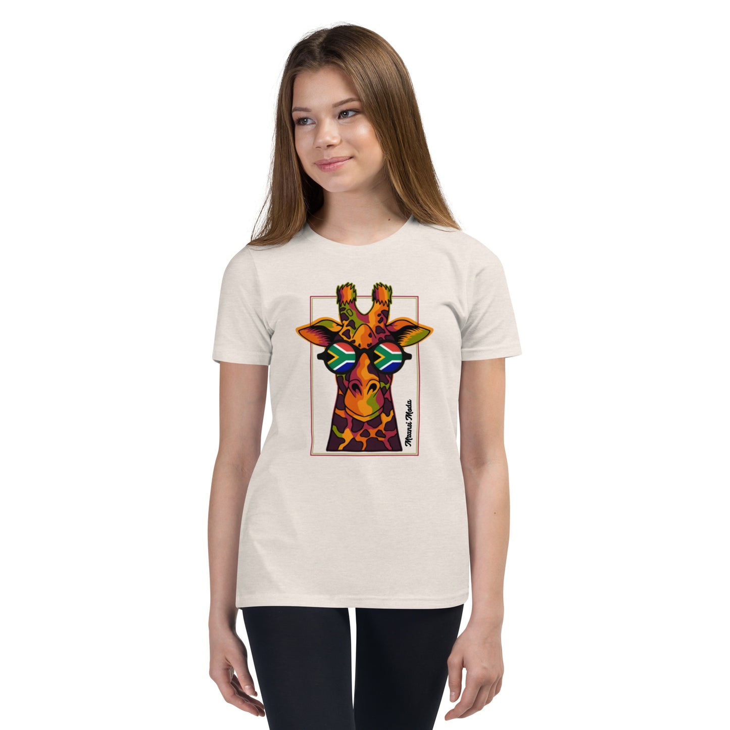 Mzanzi Moda SA Giraffe Short Sleeve T