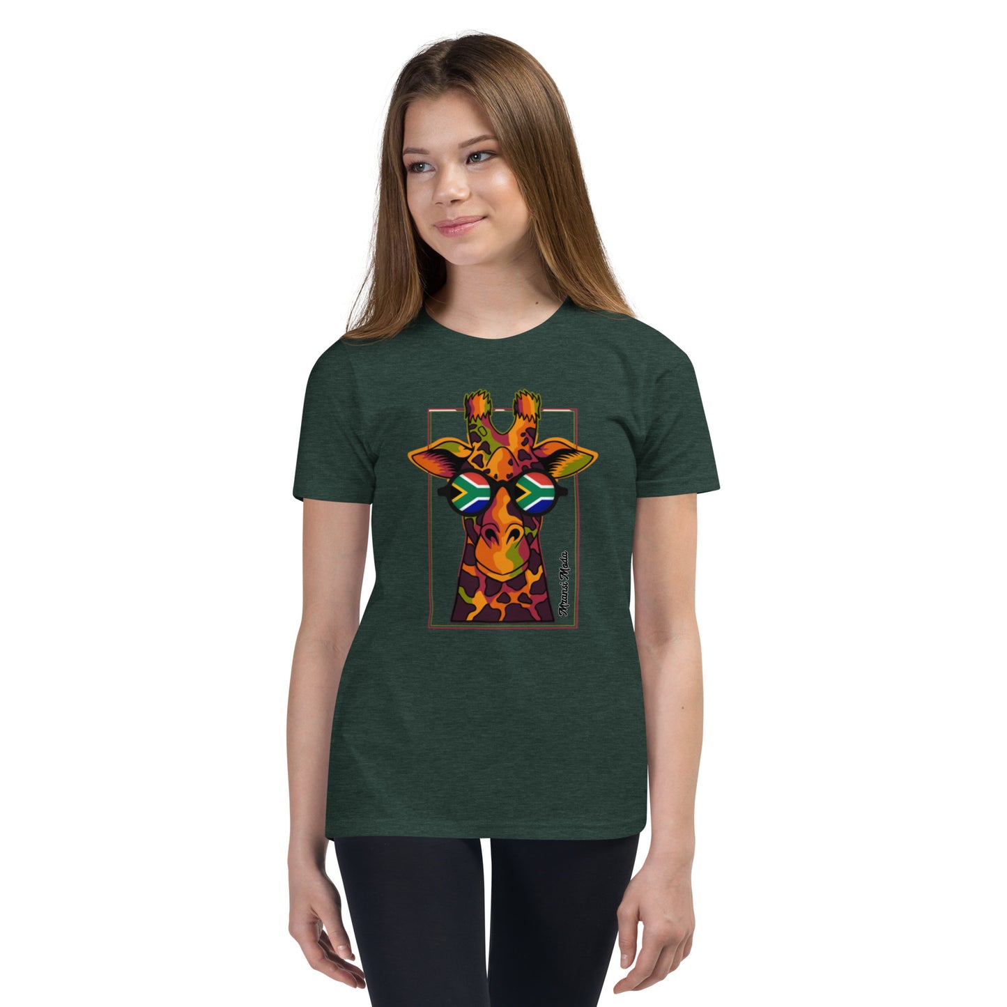 Mzanzi Moda SA Giraffe Short Sleeve T