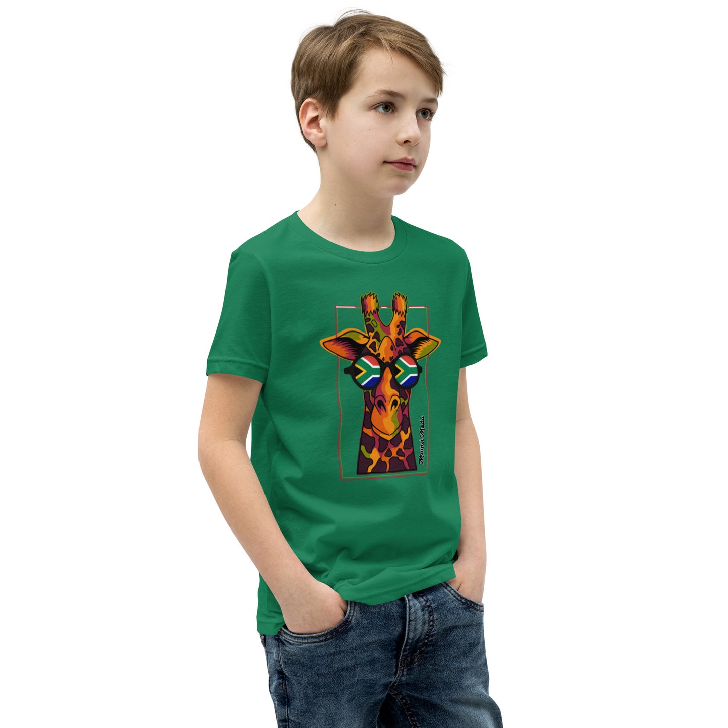 Mzanzi Moda SA Giraffe Short Sleeve T