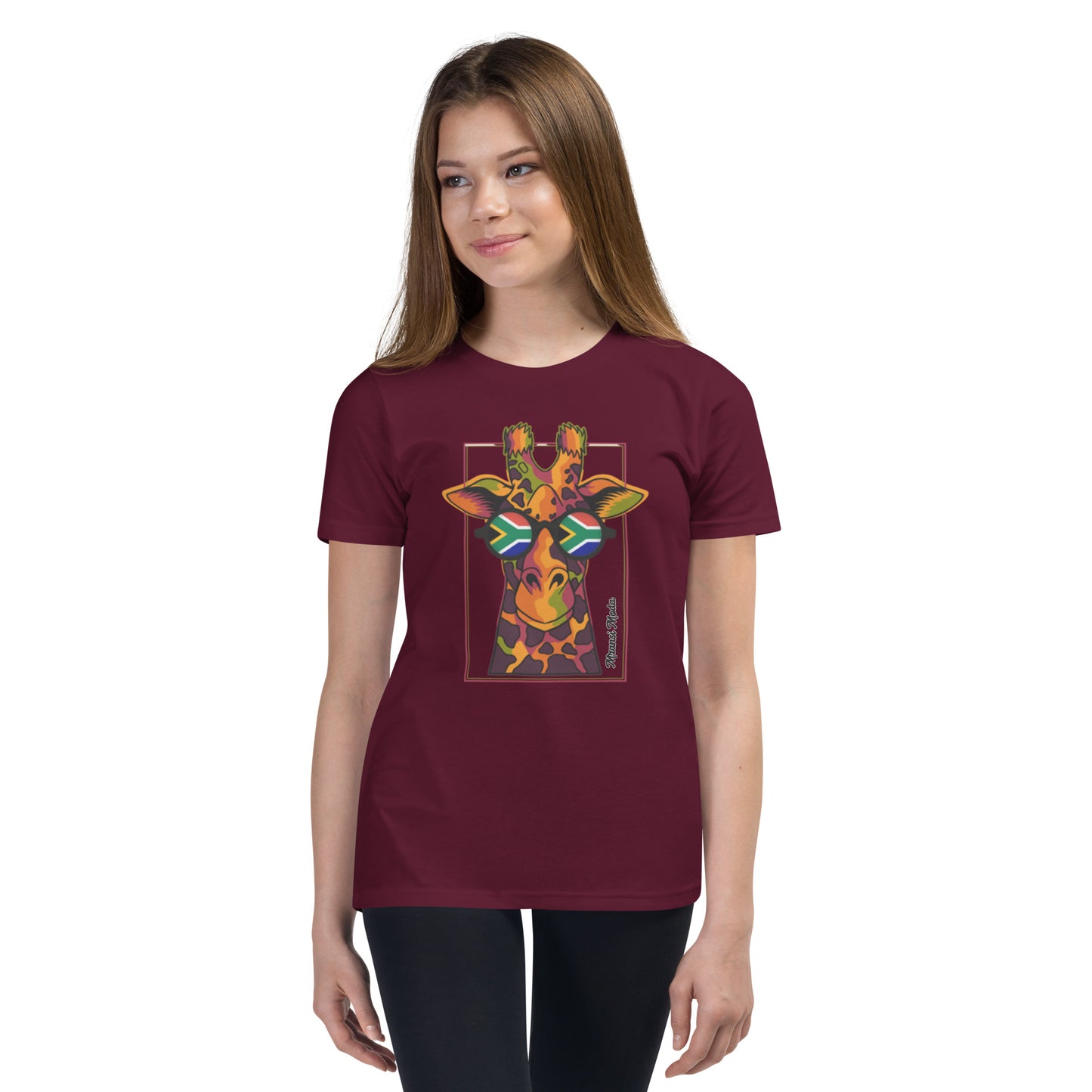 Mzanzi Moda SA Giraffe Short Sleeve T