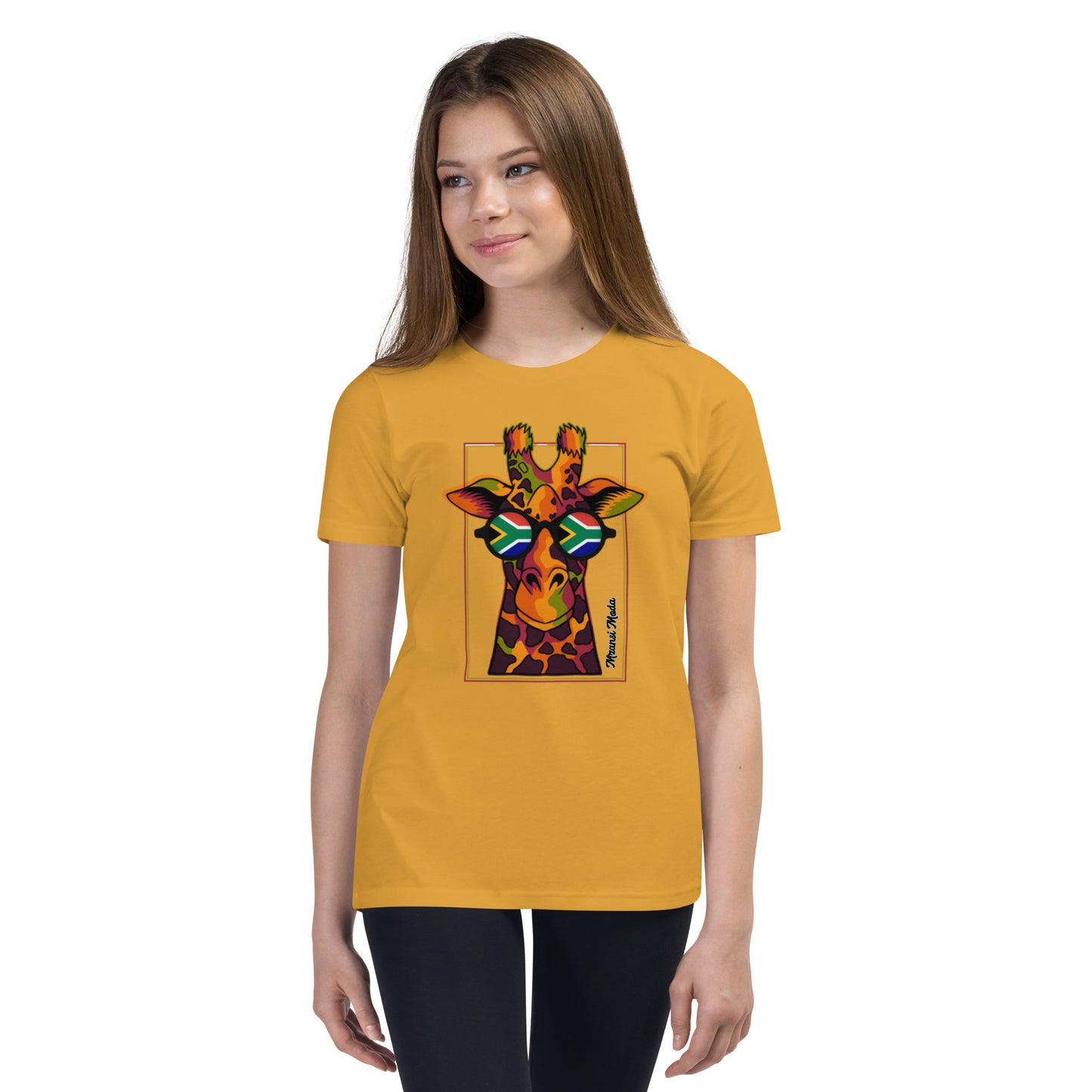 Mzanzi Moda SA Giraffe Short Sleeve T