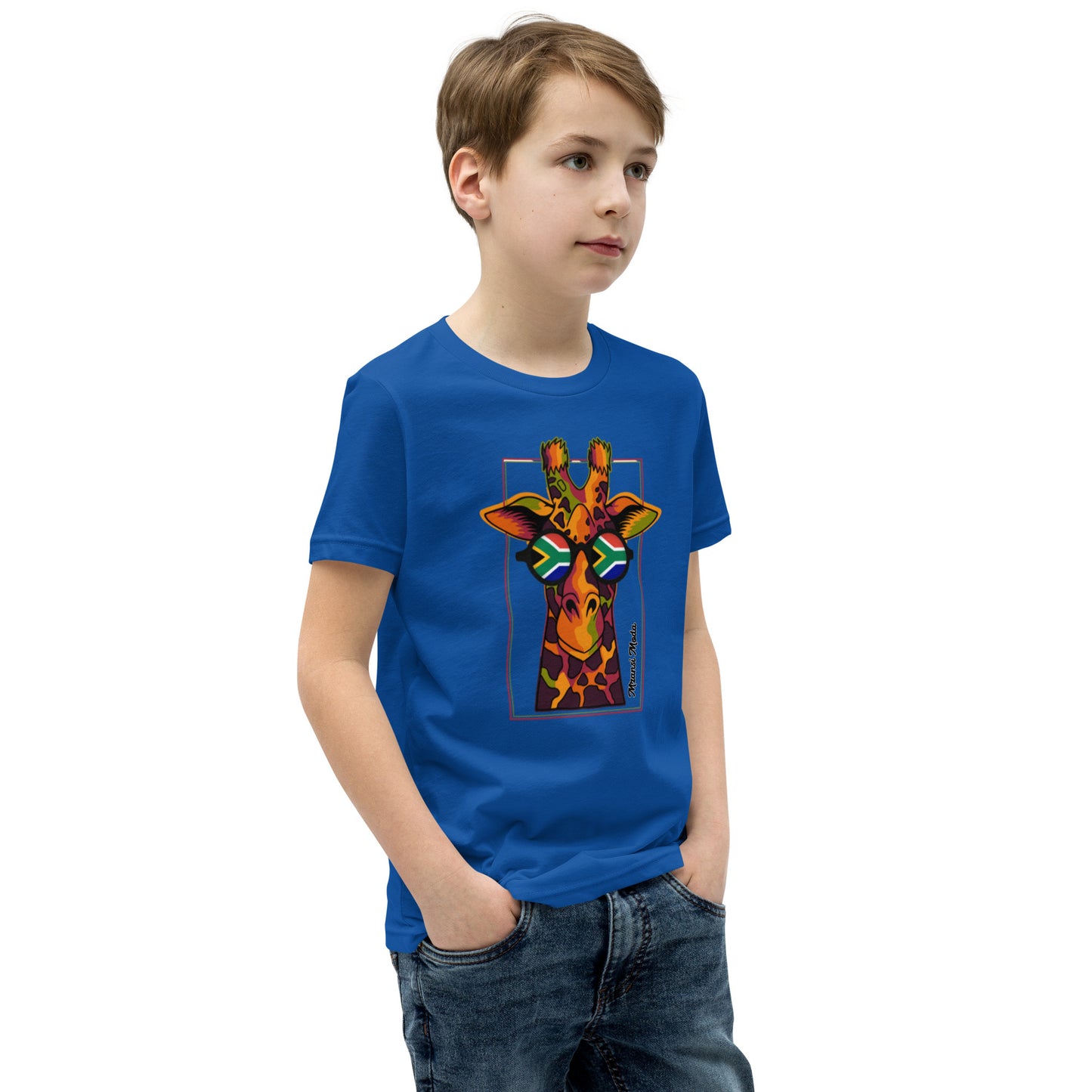Mzanzi Moda SA Giraffe Short Sleeve T