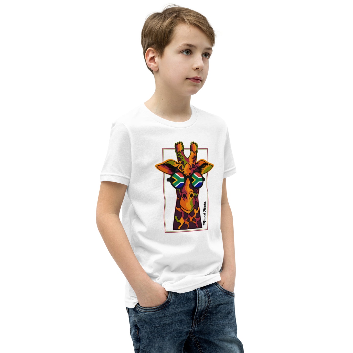 Mzanzi Moda SA Giraffe Short Sleeve T
